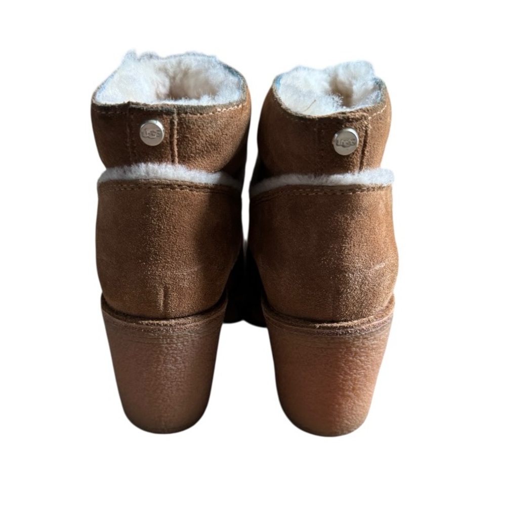 UGG Kasen Boots in Chestnut Size 8 - Picture 3 of 9
